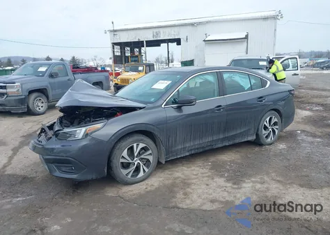 2020 Subaru Legacy Premium из США, поврежденный, VIN 4S3BWAC64L3007274